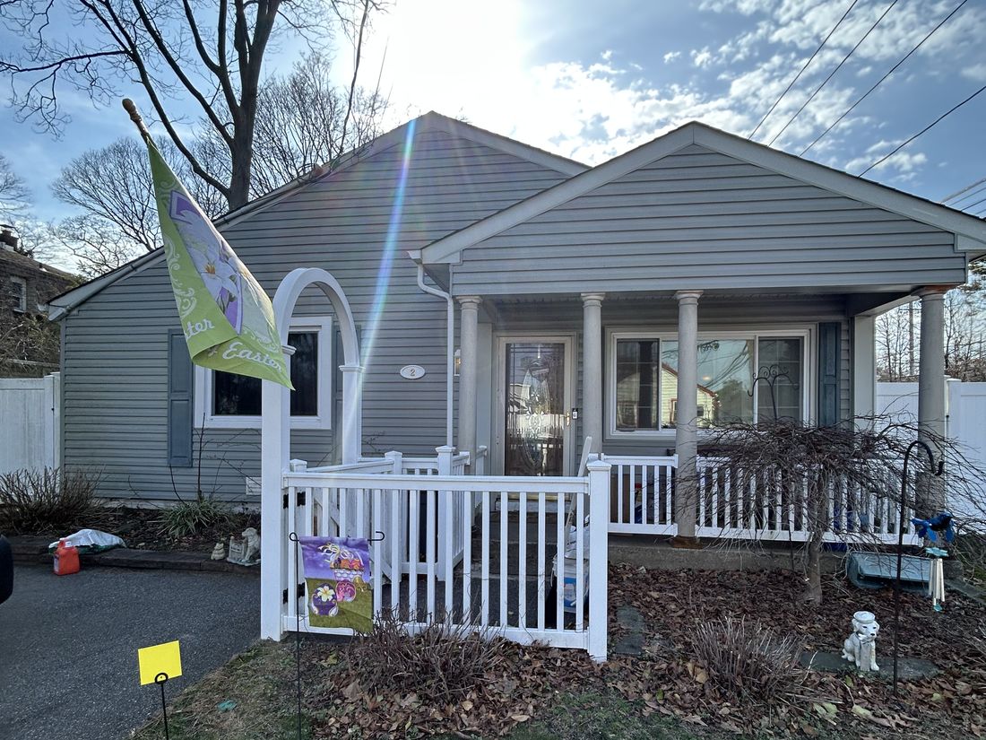 Single-family ranch in West Babylon, NY purchased as-is before the owners relocated south