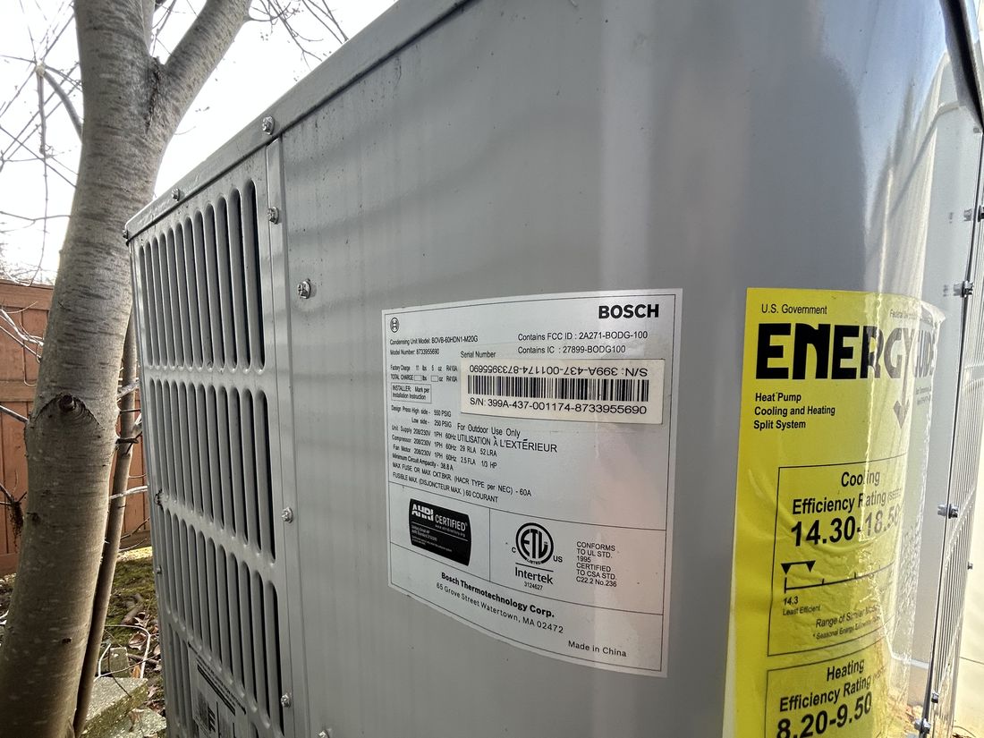Updated water heater in the West Babylon, NY home — one of several major systems already replaced